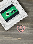 Subversive Word Heart Acrylic Charm