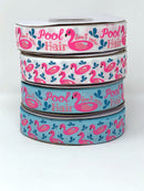 7/8” USDR Pool Hair Ribbon