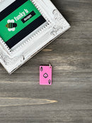 Solid Color Ace of Spades Resin Charm