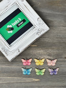 Gold Accent Butterfly Charm