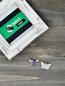 Gold Accent Butterfly Charm