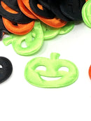 Satin Jack-o-Lantern Applique - Pack of 5