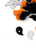 Tiny Furry Ghost Applique (5 pack)