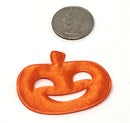 Satin Jack-o-Lantern Applique - Pack of 5