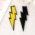 Large Lightning Bolt Acrylic Charm