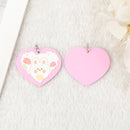 Bunny Heart Acrylic Charm