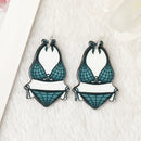 Spider Web Bikini Acrylic Charm