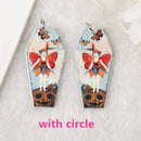 Autumn Mariposa Coffin Acrylic Charm