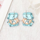 Suitcase Cat Acrylic Charm