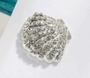Shell Rhinestone Flatback