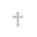 Small Rhinestone Cross Flatback