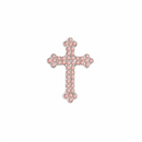 Small Rhinestone Cross Flatback