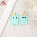 Blue Gummy Bear Acrylic Charm