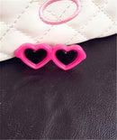 Pink Heart Sunglasses 3D Resin
