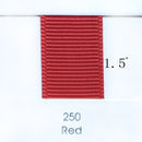 1.5" Solid Red Ribbon