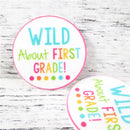 Wild About First Grade Planar Resin - Pack of 5