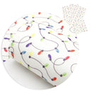 Medium Christmas Lights Fine Glitter Sheet