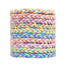 Multicolor Braided Ponytail Holder