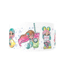 3" Mermaids and Lemons Ribbon