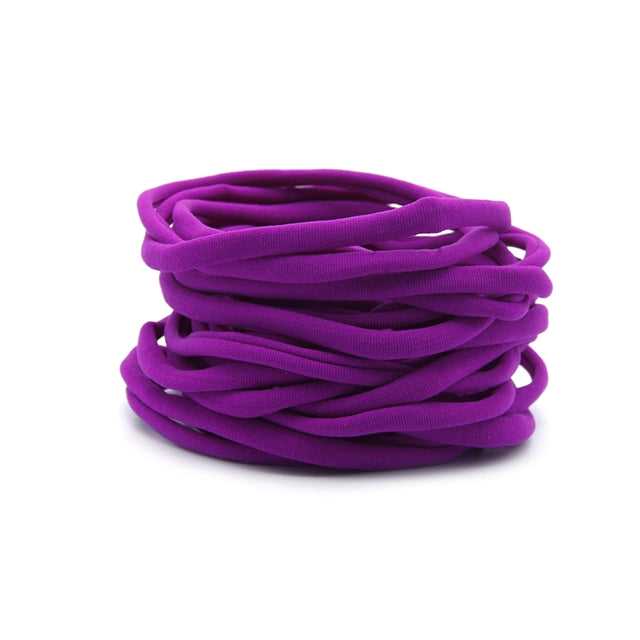 Bright Purple Nylon Headband