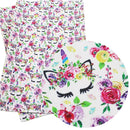 Sleeping Unicorn Faux Leather Sheet