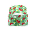 1.5" Watermelon Gingham Ribbon