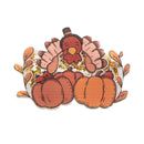 Turkey with Pumpkins Shaker Resin