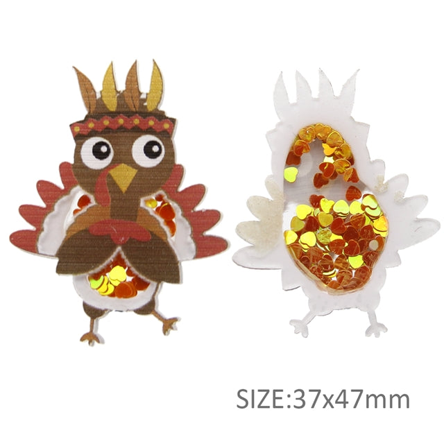 Baby Turkey Shaker Resin