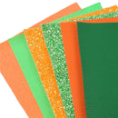 St. Patrick's Day Glitter and Litchi Sheet Pack (6 sheets)