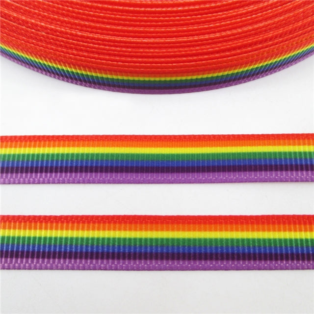 3/8” Rainbow Ribbon