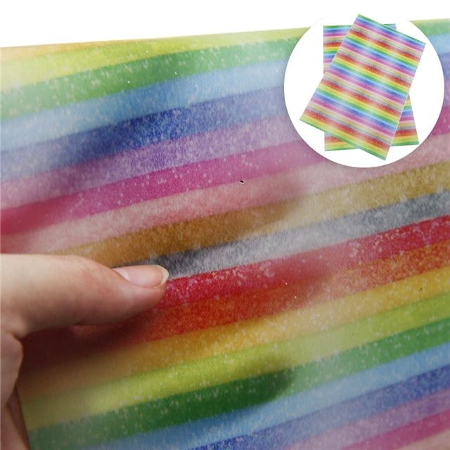 Rainbow Stripes Jelly Sheet