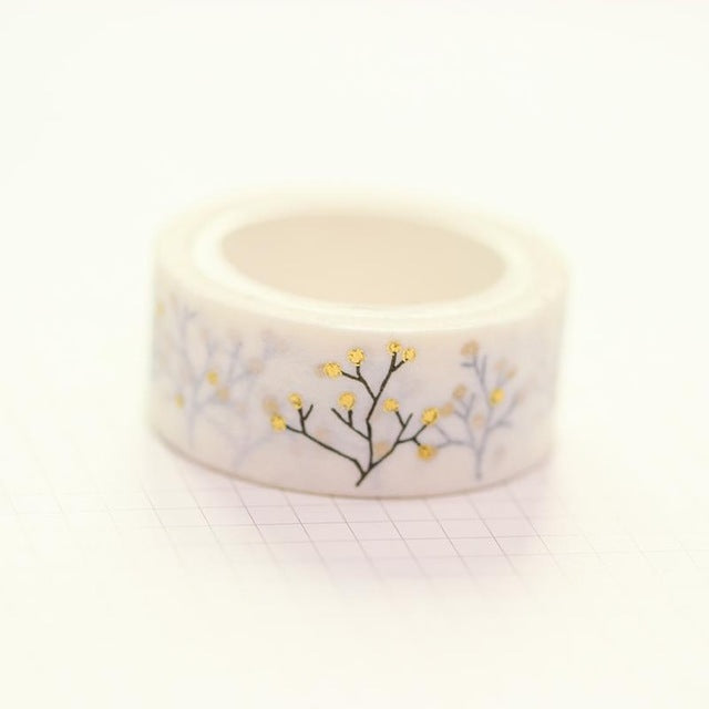 Gold Branches Washi Tape