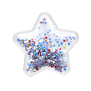 Fourth of July Star PVC Shaker Applique