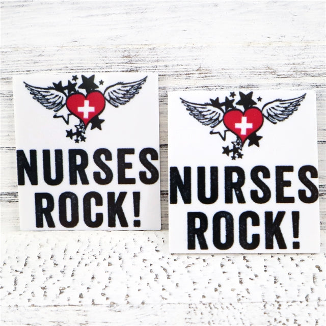 Nurses Rock Planar Resin - Pack of 5
