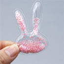 PVC Bunny Head Shaker Applique