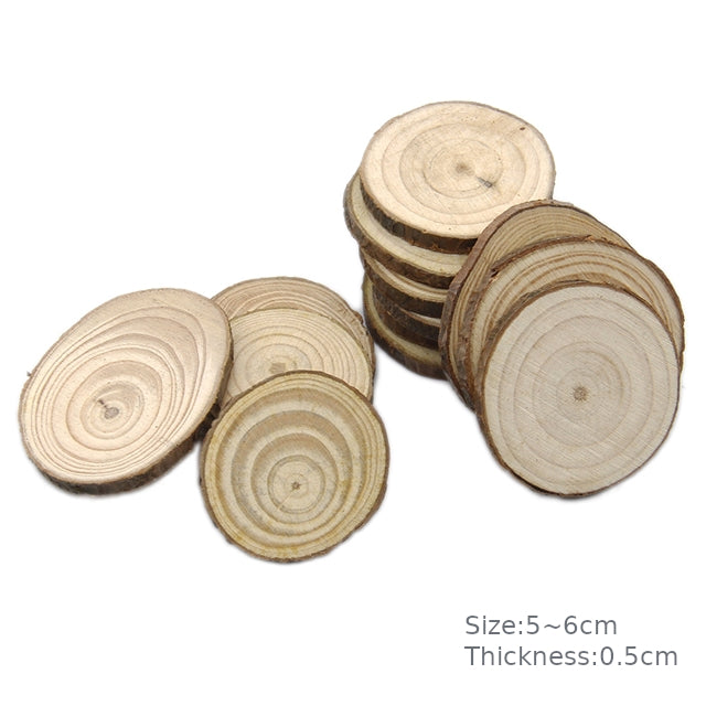 Medium Wood Circle - Pack of 2