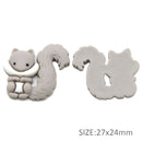 Cute Squirrel 3D Resin