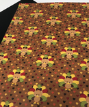 Cute Turkey Faux Leather Sheet