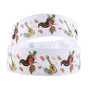 1" Pineapple Hula Girl Ribbon