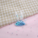 PVC Bunny Head Shaker Applique