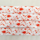 5/8" Blood Spatter Fold Over Elastic