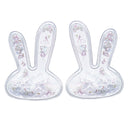PVC Bunny Head Shaker Applique