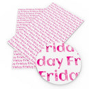 Friday Faux Leather Sheet