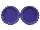 Purple Flattened Bottle Cap - Pack of 10