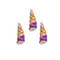 5" Multicolor Mermaid Scale Unicorn Horn