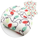 Big Christmas Lights Fine Glitter Sheet