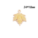 Maple Leaf Charm