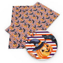 Spooky Stripes Faux Leather Sheet