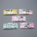 83mm Hearts and Shells PVC Shaker Snap Clip