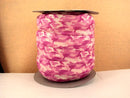 Pink Camo Fold Over Elastic